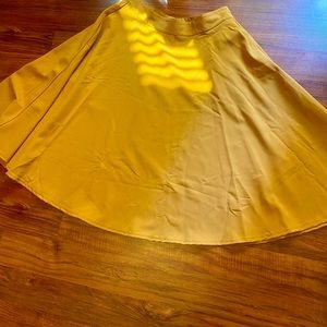 STEADY HIGH WAIST THRILLS SKIRT MUSTARD XL
